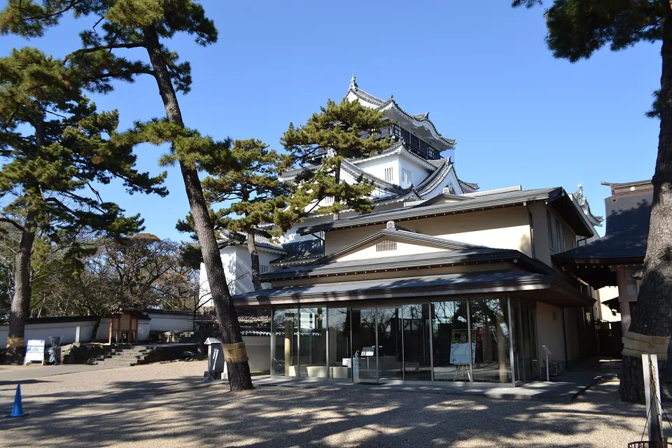 岡崎城と松